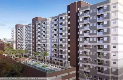 Res. the point granja - apto garden 2 dorms / 85,99 m² + 1 vaga (na planta)