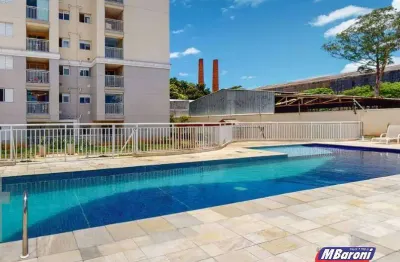 Apartamento 02 dormitorios 01 suíte 01 vaga, 43,30 m² - água funda