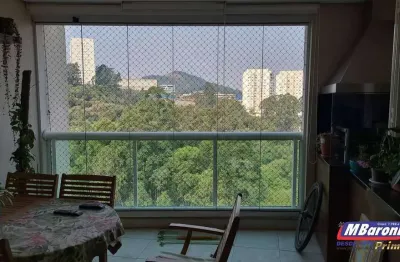 Apartamento em tamboré- 122m2 ,1 suíte  2 quartos em condomínio clube
