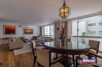 Apartamento com 3 quartos e 3 banheiros à venda, 188 m², jd paulista
