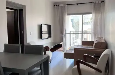 Aluga-se lindo apartamento mobiliado 63m2 no bairro vila olímpia