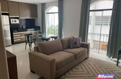 Aluga se maravilho flat  no saint régis - condomínio com 175m2 1 vaga
