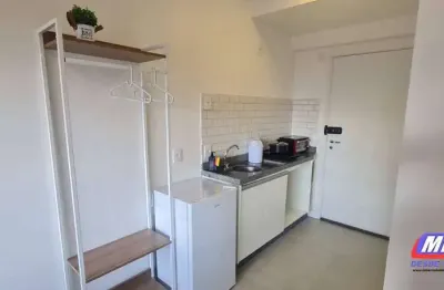 Studio ,aluga, mirandopolis ,1 dorm integrado c/ sala e cozinha ,mobiliado.