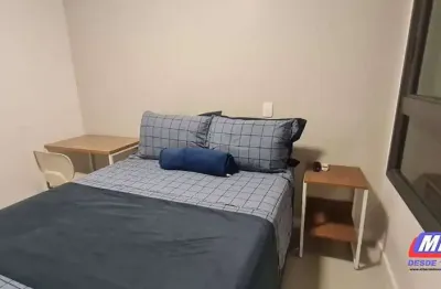 Studio ,aluga, mirandopolis ,1 dorm integrado c/ sala e cozinha ,mobiliado.