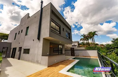 Casa no condomínio são paulo ii para venda com 5 quartos, sendo 5 suítes, 3