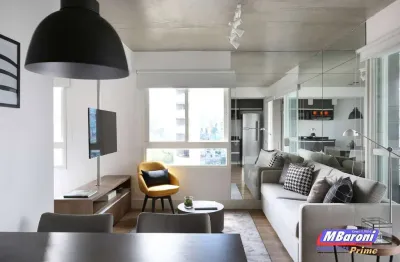 Apartamento com 1 quarto à venda na Rua Jean Peltier, Cidade Monções, São Paulo