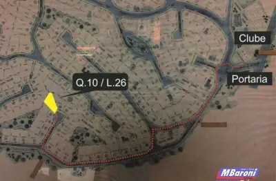 Cond. forest hills - lote em final de rua, aclive, com vegetação