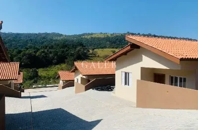 Casa em condomínio à venda em atibaia-sp - 2 suítes, 2 salas, 3 banheiros, 2 vagas, 74m² - bairro ribeirão dos porcos.