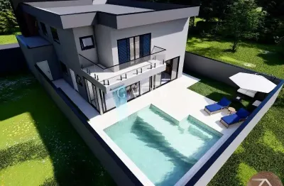 Casa em condomínio fechado com 4 quartos à venda no Jardim São Nicolau, Atibaia 