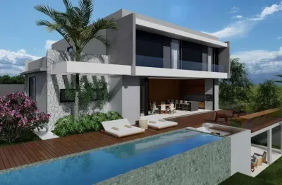 Sobrado de alto padrão à venda em condomínio dentro da cidade, 04 suítes, 750m² de terreno