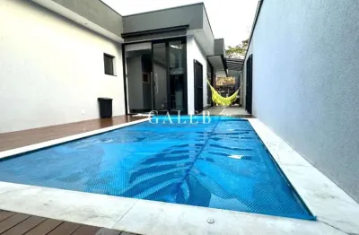 Casa térrea com piscina aquecida! com 3 quartos, 1 suite, 2 salas, 3 banheiros, 4 vagas. 360m² - jd floresta
