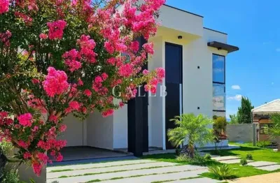 Casa de alto padrão no condomínio altos da floresta em atibaia-sp: 3 suítes, 2 salas, 5 banheiros, 4 vagas de garagem, 323 m².