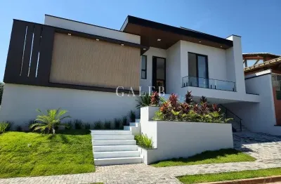 Casa de alto padrão à venda em condomínio de luxo em atibaia-sp, 3 suítes, 2 salas, 4 vagas - imperdível!