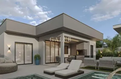 Linda casa em condomínio à venda em atibaia-sp, no condomínio terras de atibaia 1: 4 quartos, 4 suítes, 2 salas, 5 banheiros, 2 vagas de garagem, 192,06 m² de área.