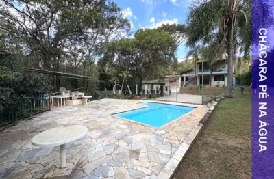 Imperdível casa/chácara em atibaia-sp, represa pé na água,  3 quartos, 1 suíte, 3 salas, 4 banheiros, 4 vagas de garagem, 3450m²