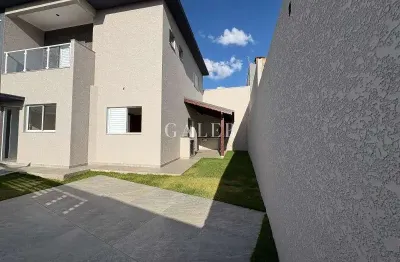 Casa à venda em atibaia-sp, bairro nova atibaia: 3 quartos, 2 suítes, 2 salas, 3 banheiros, 2 vagas de garagem, 108,70m²