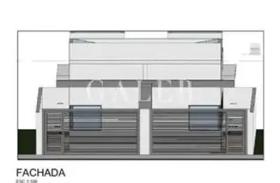 Casa térrea no jardim dos pinheiros. com 03 dormitórios (01 suíte), sala e cozinha integradas e 02 vagas na garagem
