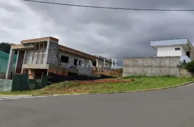 Terreno plano à venda em condomínio dentro da cidade