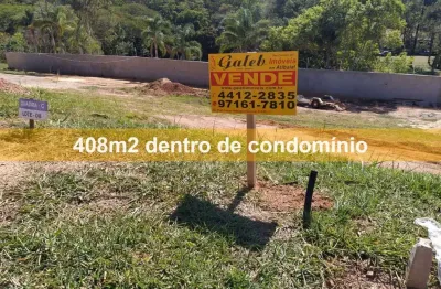 Terreno em condomínio fechado à venda no jardim são nicolau, atibaia  por r$ 480.000