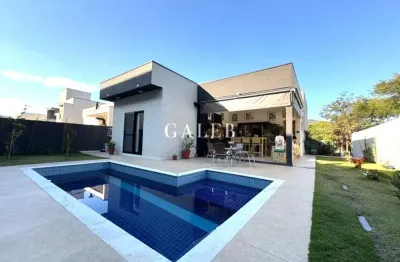 Casa em condomínio em atibaia, mobiliada, piscina, 3 suítes, 2 salas, 4 banheiros, 2 vagas, 402m2 de área total