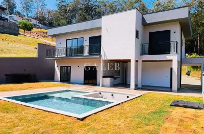 Casa em condomínio fechado com 3 quartos à venda no condominio quintas da boa vista, atibaia , 321 m2 por r$ 1.950.000