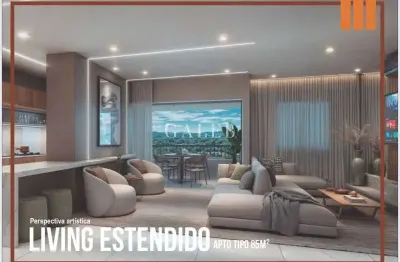 Apartamento à venda no Centro de Atibaia-SP: 2 quartos, 1 suíte, 2 salas, 1 vaga,