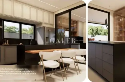 Casa de alto padrão,  5 suítes,  sauna, piscina com telão, 6 vagas de garagem