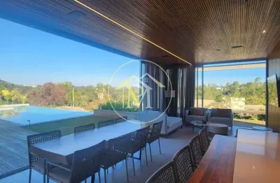 Imponente casa em condomínio de luxo terras de são josé i