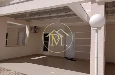 Sobrado novo com 122m², semi mobiliado, com 3 dormitórios, 2 vagas de garagem.
