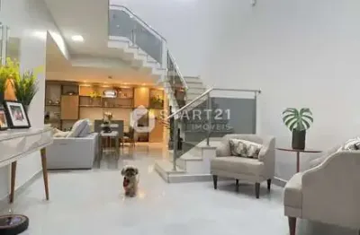 Casa dos sonhos a venda com 3 suítes, piscina, área gourmet, 2 vagas de garagem e aquecimento solar