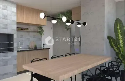 Apartamentos novos à venda no condomínio bosque duque – 1 ou 2 quartos no bairro mata atlântica em