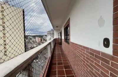 Apartamento de frente com 3 quartos à venda no centro em  barra mansa, rj