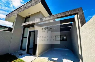 Casa térrea 3 quartos boneca do iguaçu sj dos pinhais com edícula 113m2