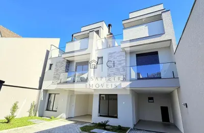 Sobrado triplex em condomínio capão da imbuia 3 quartos 136m2