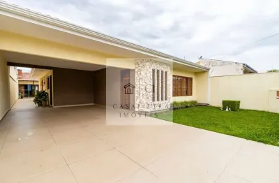 Casa térrea 4 quartos no capão da imbuia 196m2 com edícula e quintal