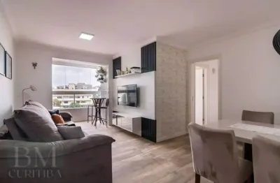 Amplo apartamento semimobiliado com 3 dormitórios, 2 vagas, 102m² privativos à venda, por r$ 960.000,00 - portão - curitiba/pr