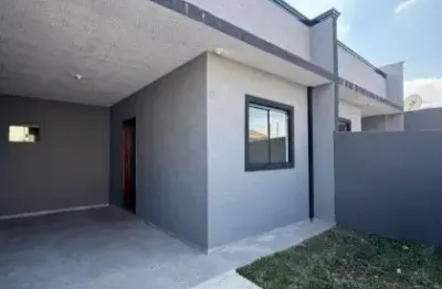 Casa com 2 dormitórios à venda por r$ 245.000 - campo de santana - curitiba/pr
