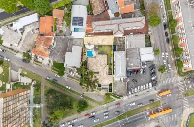 Terreno à venda, 946 m², testada 27,6m,  por r$ 2.800.000 - agua verde - curitiba/pr