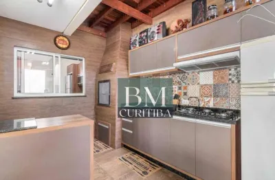 Sobrado tríplex com 3 dormitórios, sendo 1 suíte e 3 vagas de garagem à venda, 185 m² por r$ 750.000 - fanny - curitiba/pr