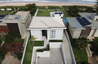Casa alto padrão - espetacular , frente mar - barra de jacuípe