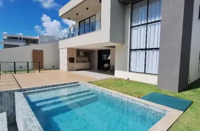 Casa em condomínio fechado com 4 quartos à venda na Alphaville Litoral Norte 3, Alphaville (Abrantes), Camaçari