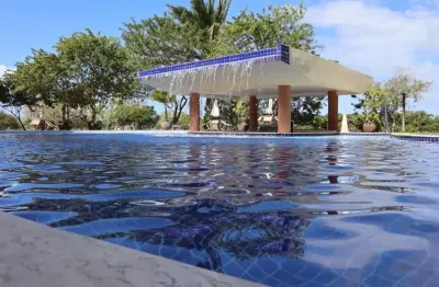 Oportunidade guarajuba - apartamento em frente ao rio - porteira fechada