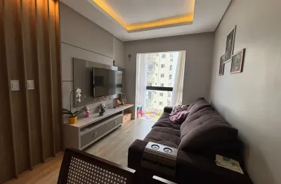 Apartamento mobiliado para venda com 50 metros quadrados com 2 quartos no santa maria - chapecó - sc