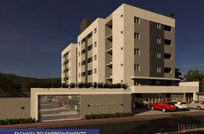 Apartamento com 2 quartos à venda na rua passo fundo, 845, fátima, joinville por r$ 264.500
