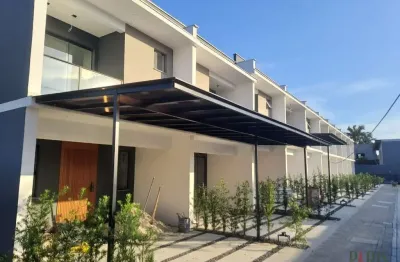 Casa em condomínio fechado com 3 quartos à venda na rua presidente gaspar dutra, 185, floresta, joinville por r$ 570.000