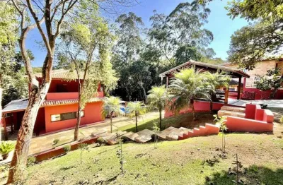 Casa em condomínio fechado com 4 quartos à venda na rua méxico, 15, chácara dos lagos, carapicuíba por r$ 4.900.000