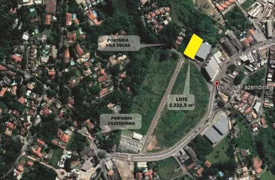 Terreno comercial à venda na estrada morrinhos, 215, jardim ana estela, carapicuíba por r$ 1.650.000
