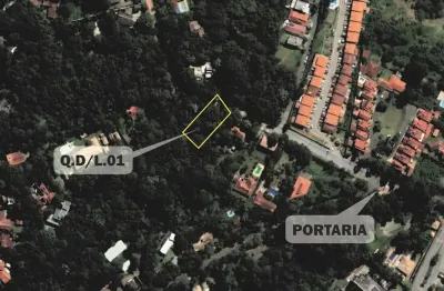 Terreno à venda na estrada do lutero, 1417, paisagem renoir, cotia por r$ 280.000