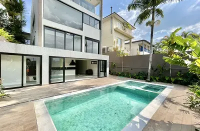 Casa em condomínio fechado com 4 quartos à venda na rua aires da cunha, 148, são paulo ii, cotia por r$ 4.329.000