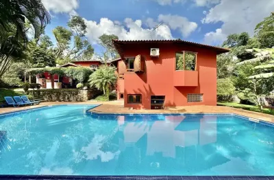 Casa em condomínio fechado com 3 quartos à venda na rua joão de barro, 664, vila vianna, cotia por r$ 3.400.000